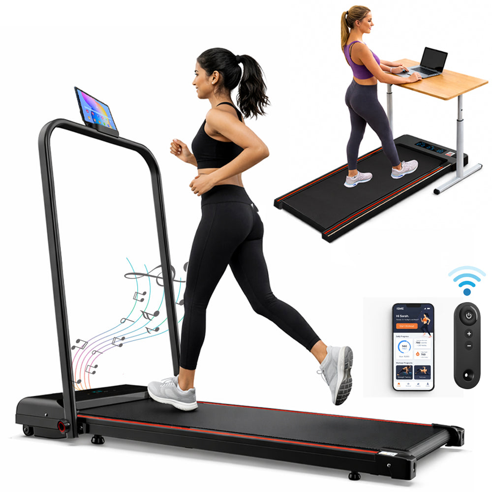 Walking Pad – Foldable Under Desk Treadmill, 12 Km/h, Home & Office Fitness