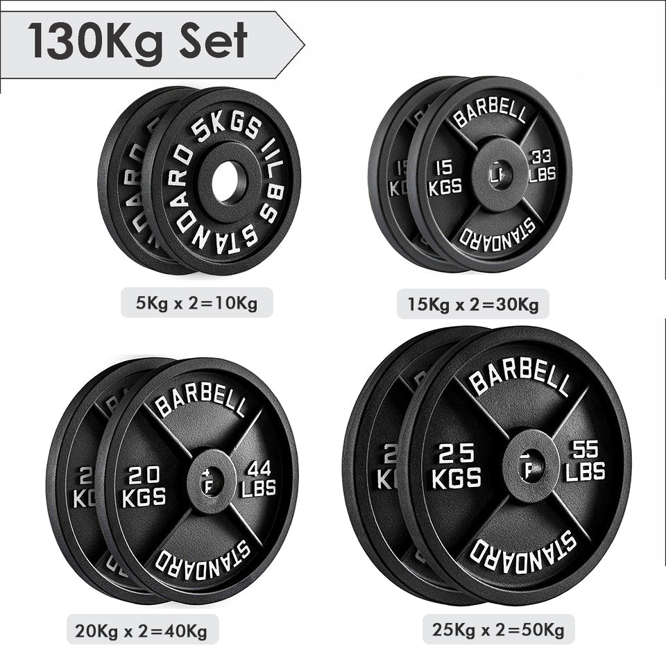 Olympic Cast Iron Weight Plates – 2"
