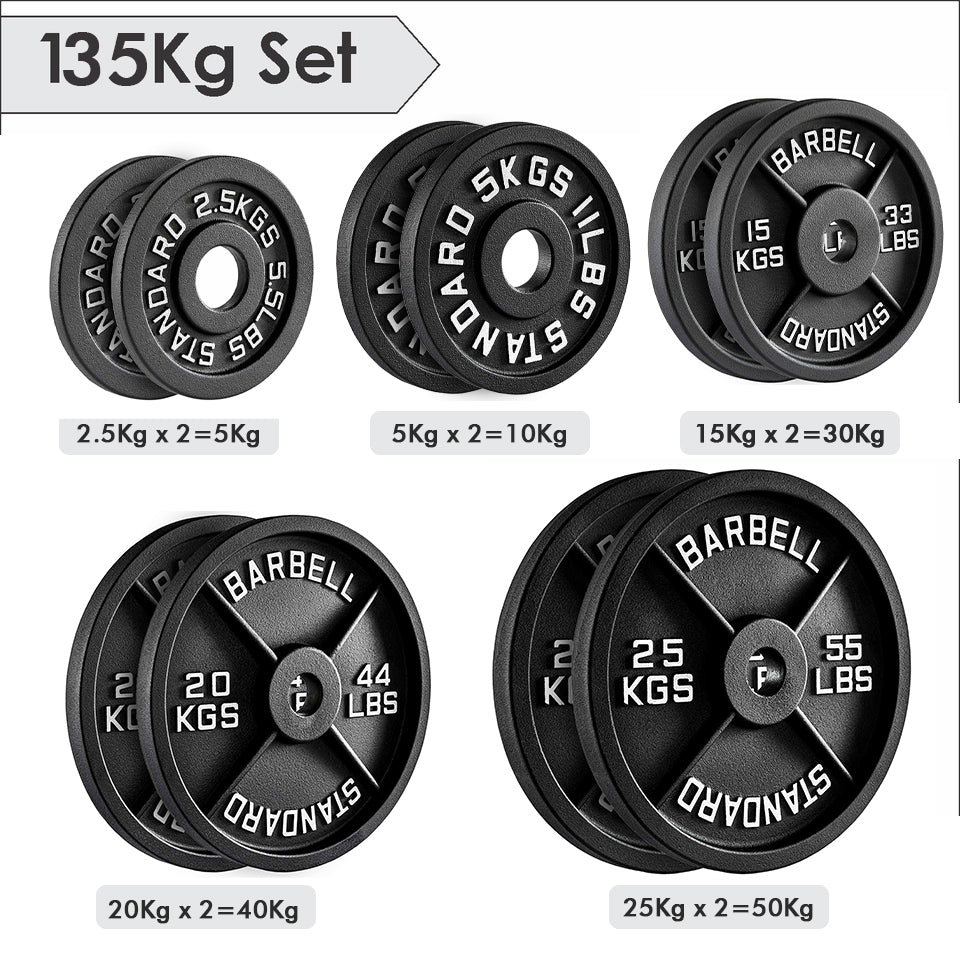 Olympic Cast Iron Weight Plates – 2"
