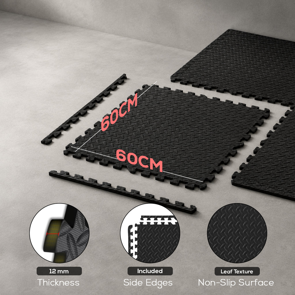 Eva Interlocking Mats 12mm 60x60cm