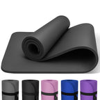 15mm Yoga Mat with Strap