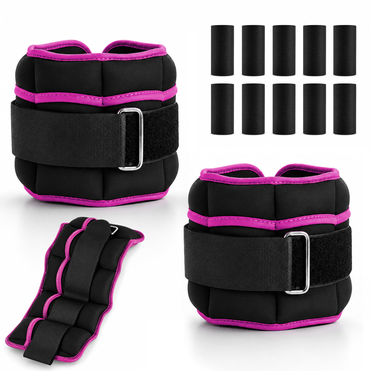 Adjustable Ankle & Wrist Weights Pair