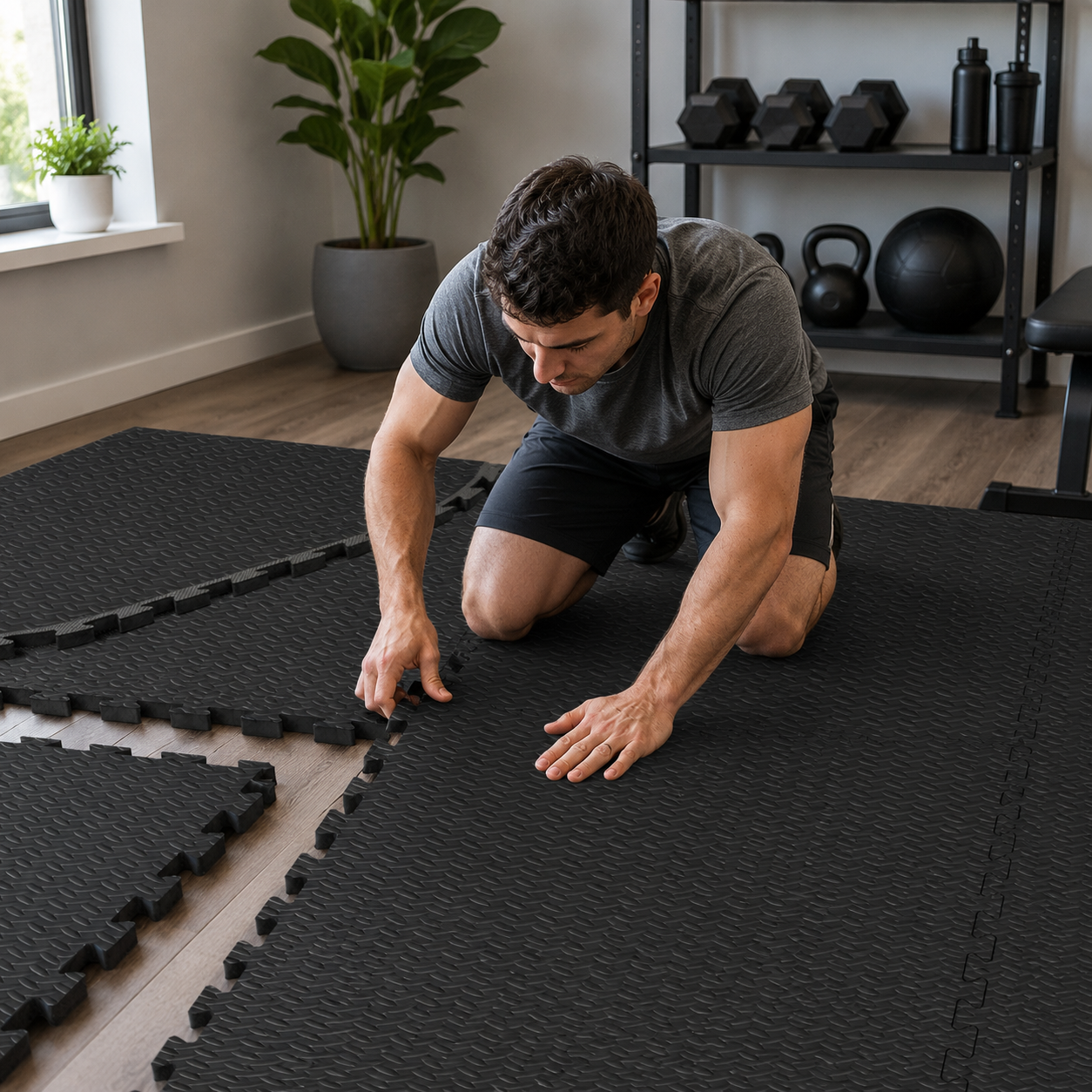 Eva Interlocking Mats 12mm 60x60cm