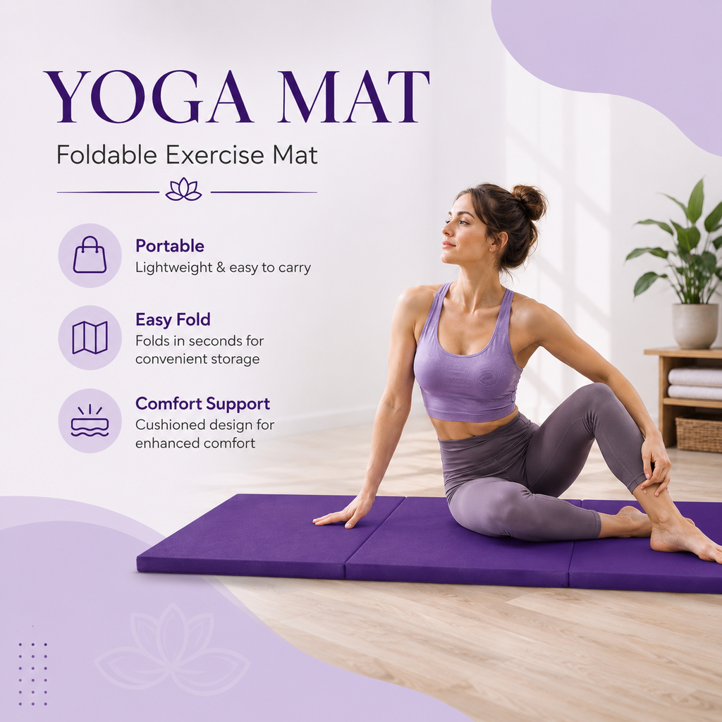 Tri-Fold Mat 180 x 60 x 5cm