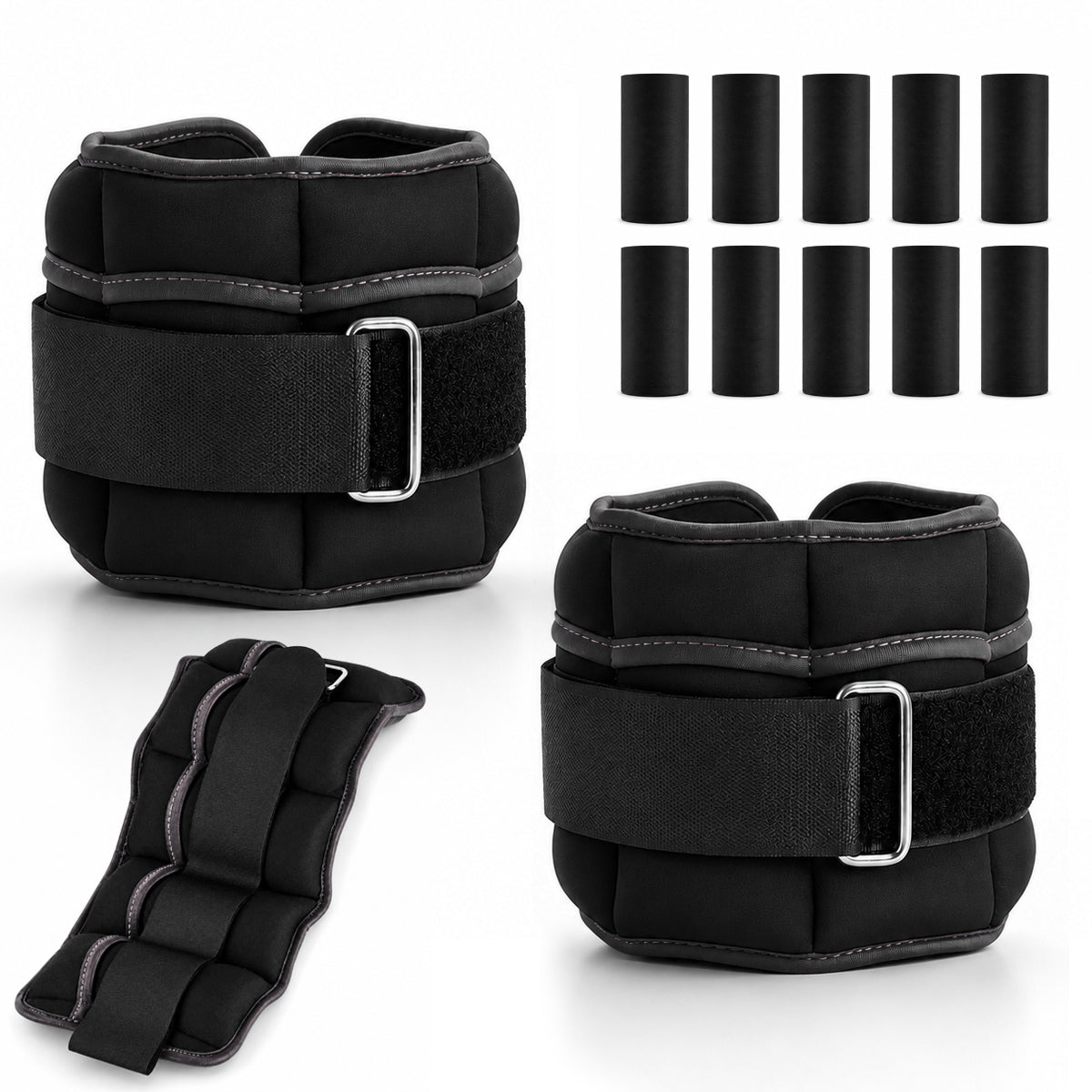 Adjustable Ankle & Wrist Weights Pair