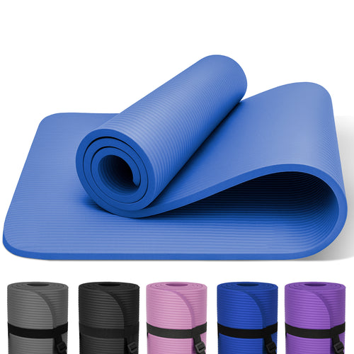 15mm Yoga Mat with Strap