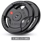 2" Olympic Tri-Grip Weight Plates