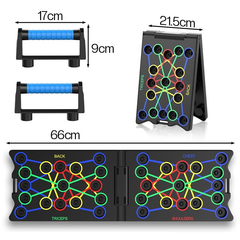 Foldable Push Up Board 24-in-1