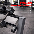 3-Layer Heavy-Duty Dumbbell Rack