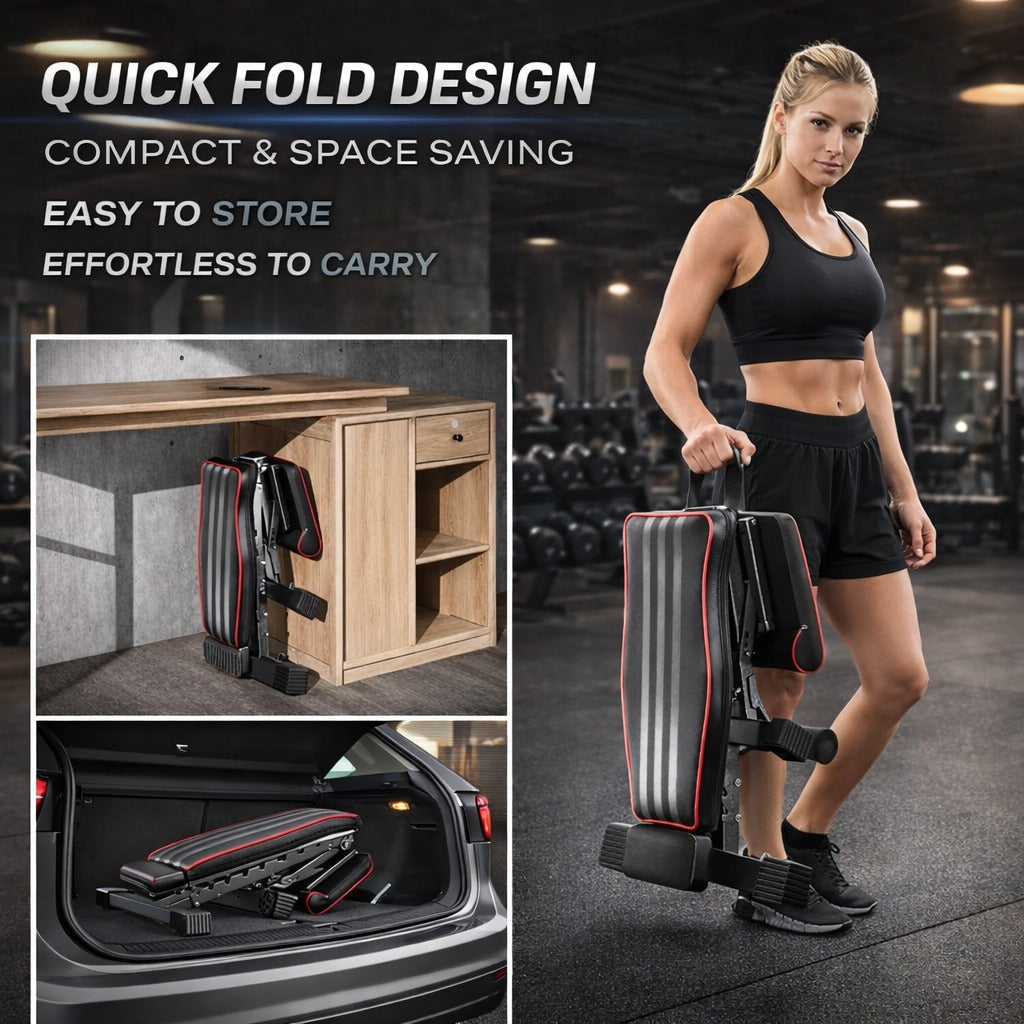 Adjustable Foldable Weight Bench