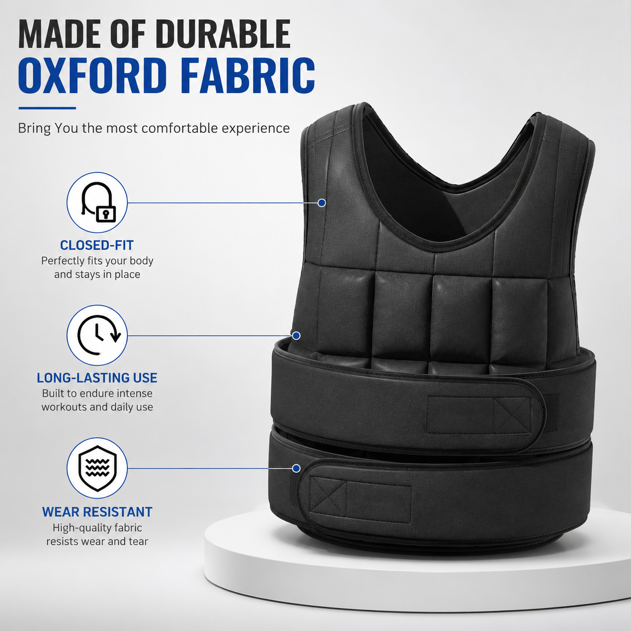Weighted Vest 10/15/20kg