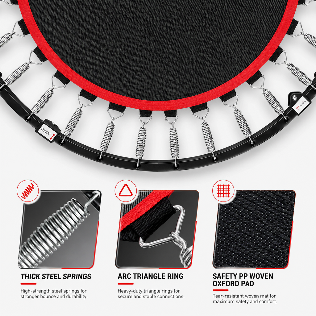 40" Folding Mini Trampoline