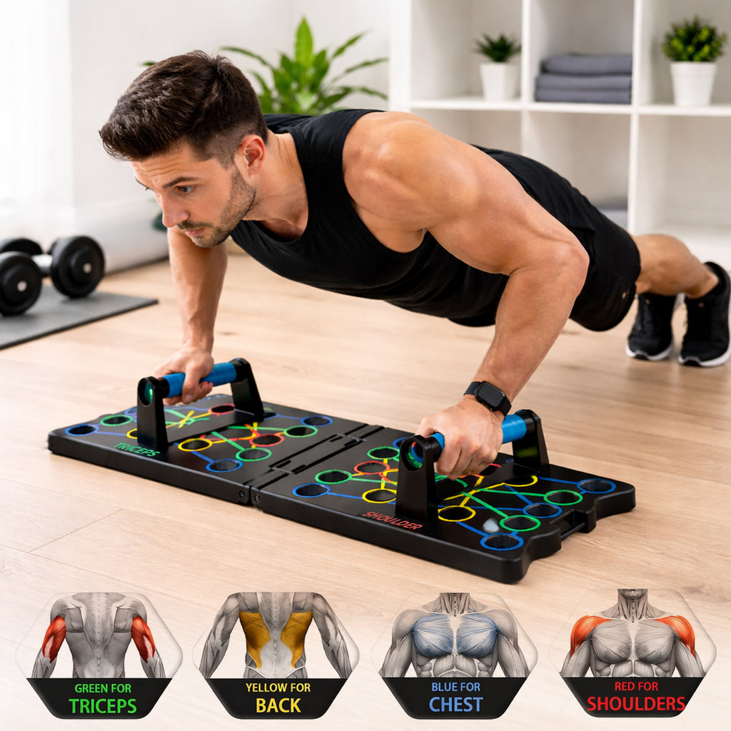 Foldable Push Up Board 24-in-1
