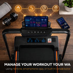 Walking Pad – Foldable Under Desk Treadmill, 12 Km/h, Home & Office Fitness