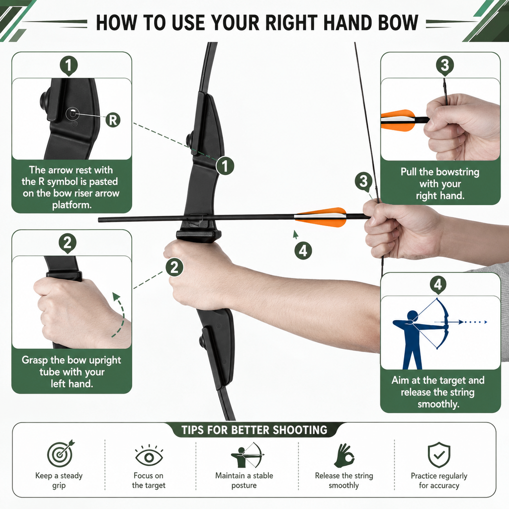 40LB Recurve Bow Archery Set