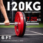 Standard 1" Chrome Barbell