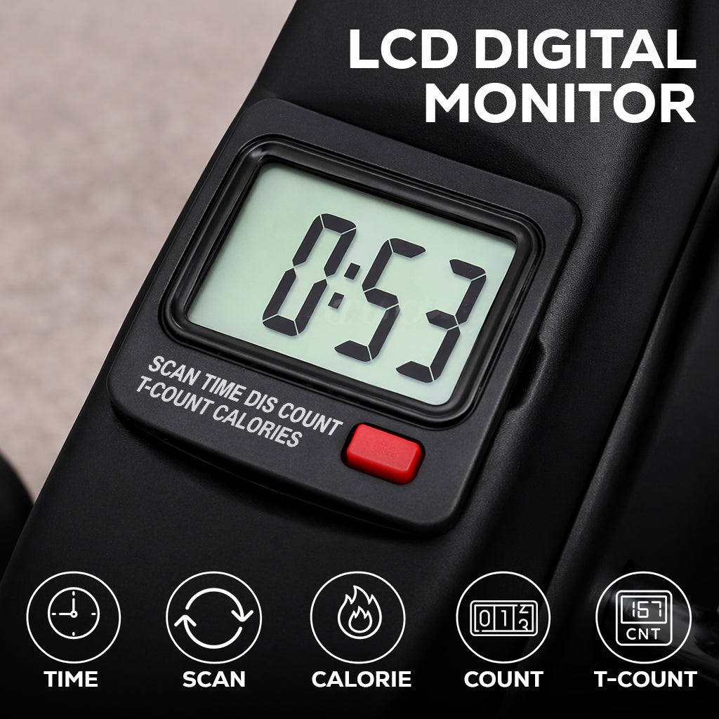 Portable Mini Exercise Bike – Black