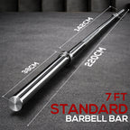 Standard 1" Chrome Barbell