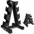 3-Tier A-Frame Dumbbell Rack