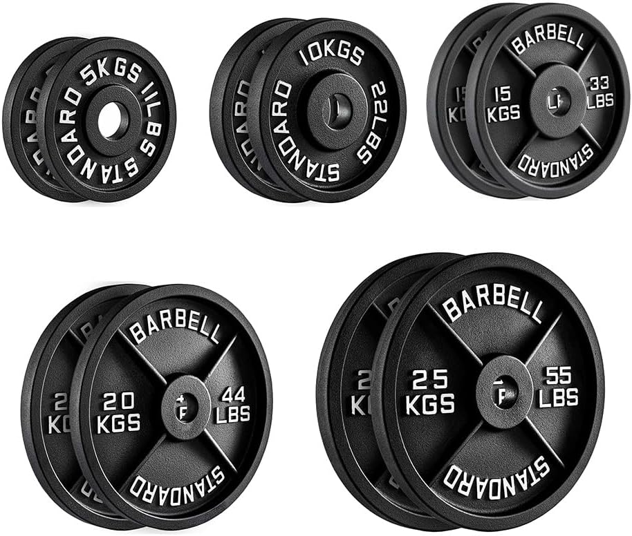 Olympic Cast Iron Weight Plates – 2"