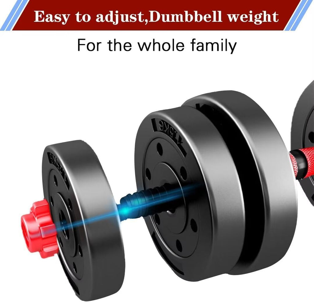 Adjustable Dumbbell Barbell Set