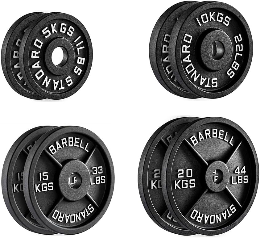 Olympic Cast Iron Weight Plates – 2"