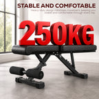 Foldable Adjustable Weight Bench