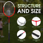 4 Player Badminton Set