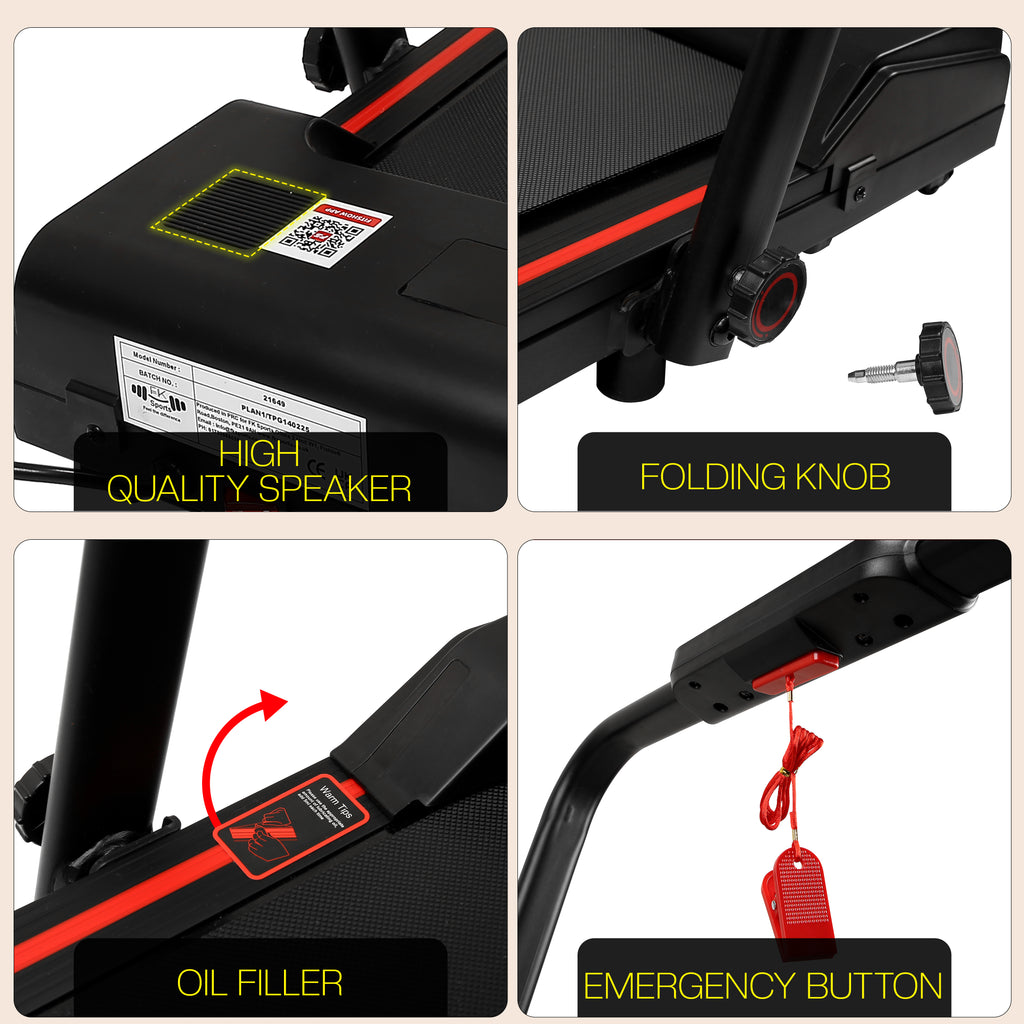 Walking Pad – Foldable Under Desk Treadmill, 12 Km/h, Home & Office Fitness