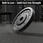 Olympic Cast Iron Weight Plates – 2"