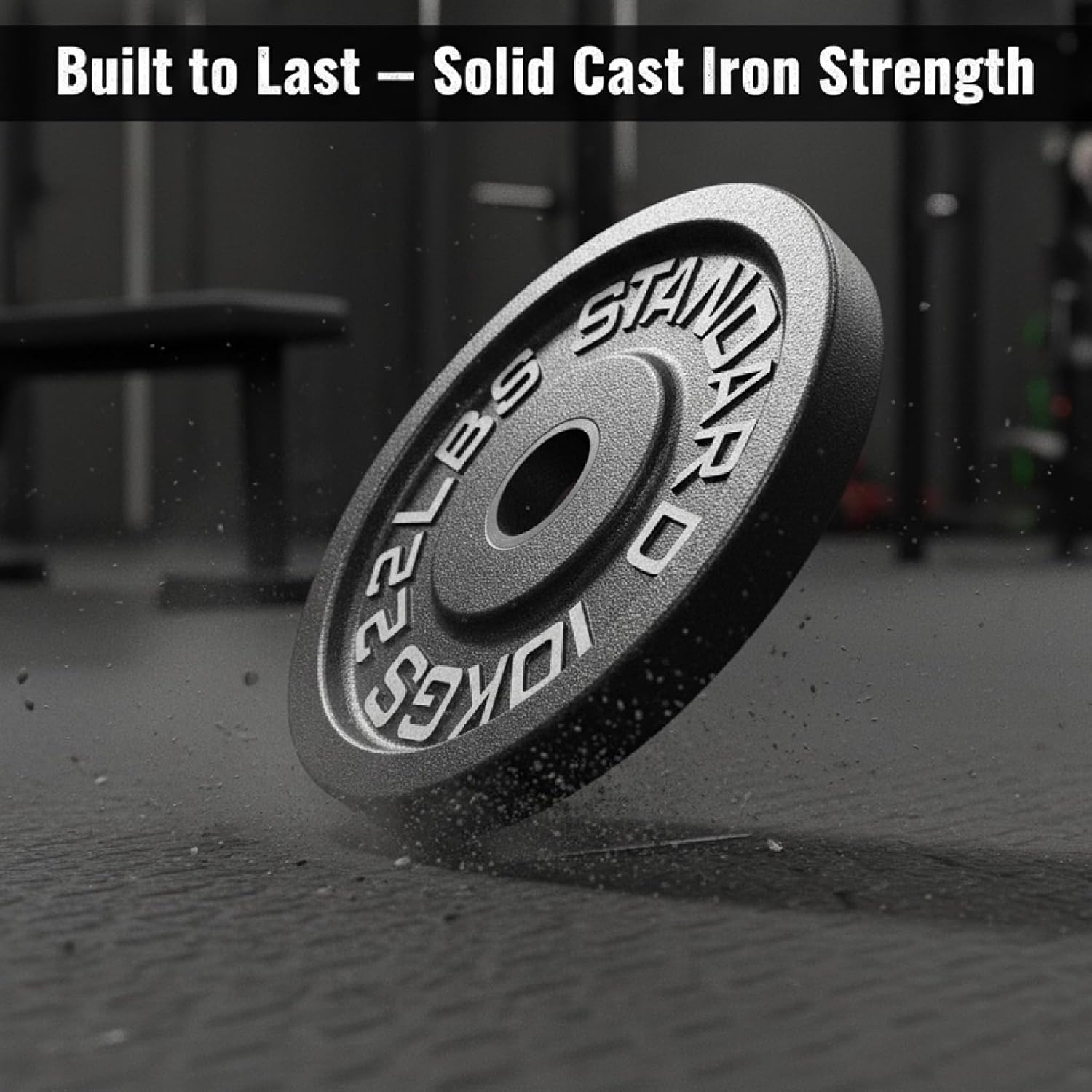 Olympic Cast Iron Weight Plates – 2"