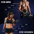 Hex Dumbbell Pairs