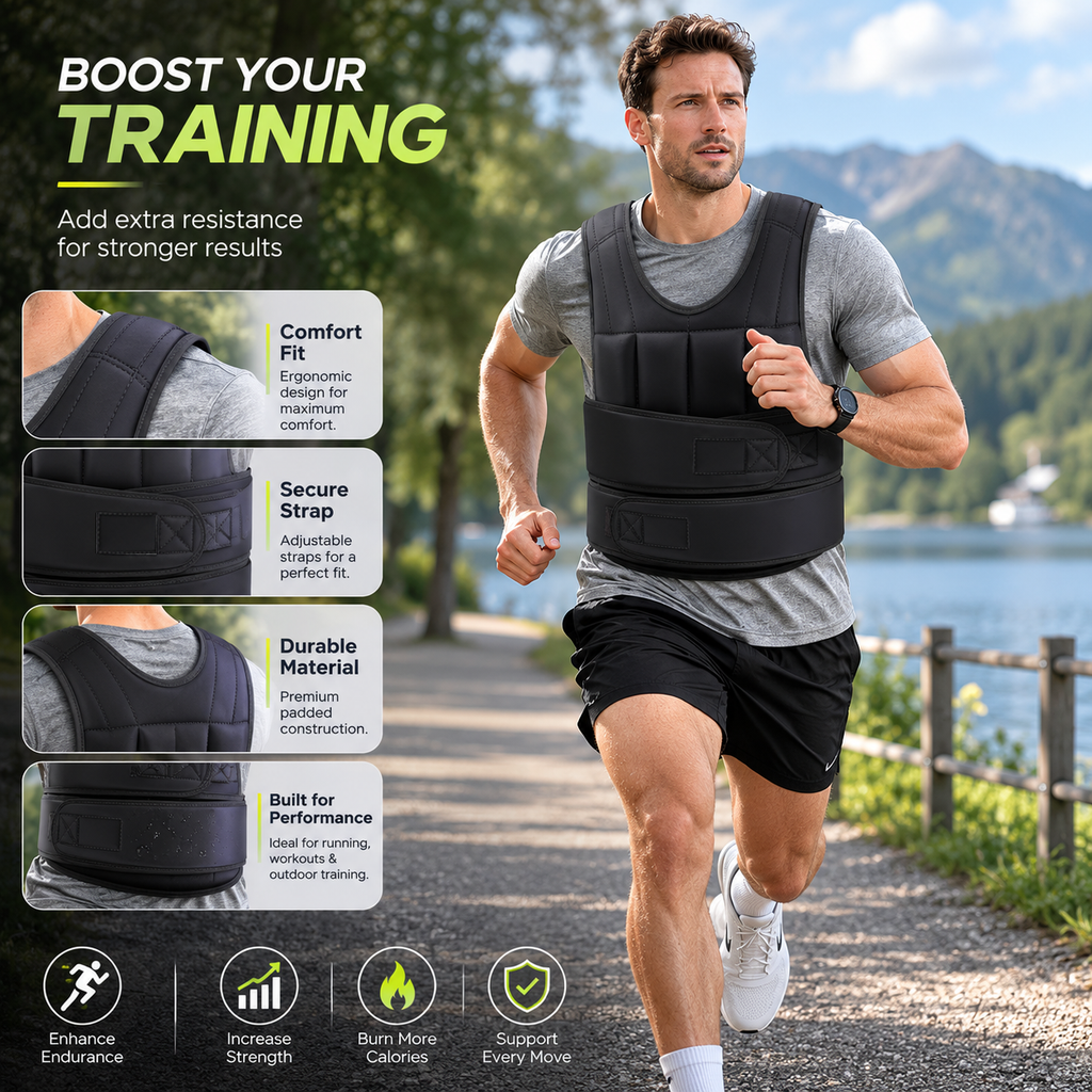Weighted Vest 10/15/20kg