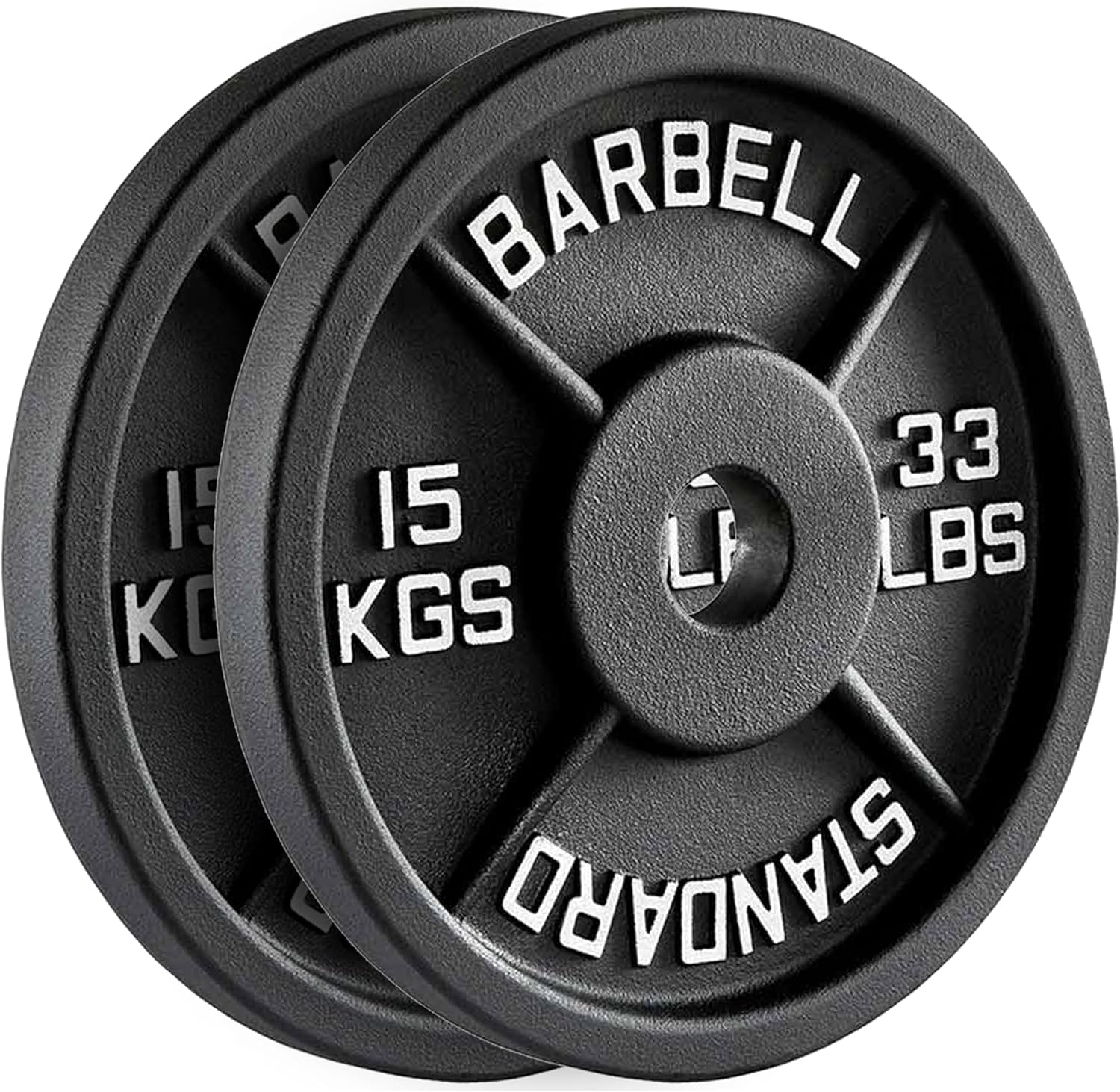Olympic Cast Iron Weight Plates – 2"