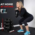 3-Tier A-Frame Dumbbell Rack