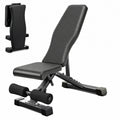 Adjustable Foldable Weight Bench - Black