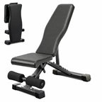 Adjustable Foldable Weight Bench - Black