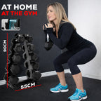 5-Tier A-Frame Dumbbell Rack