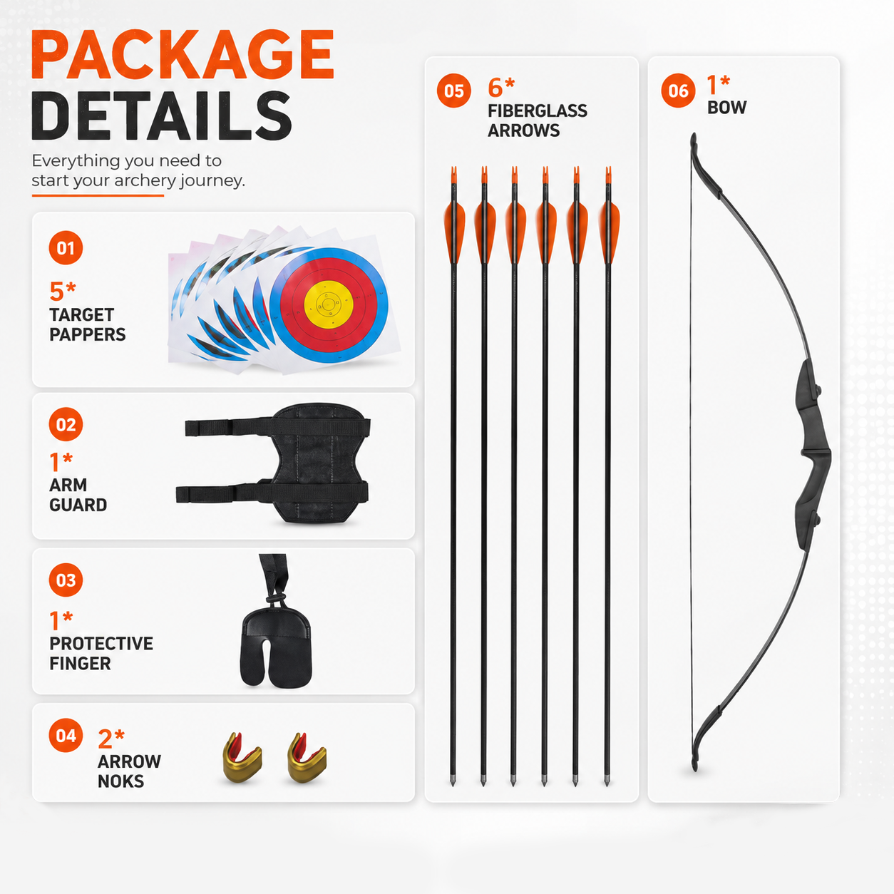 40LB Recurve Bow Archery Set