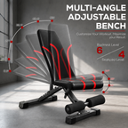 Foldable Adjustable Weight Bench