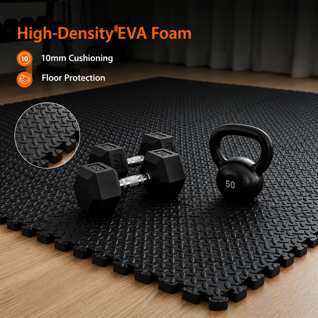 Eva Interlocking Mats 10mm 60x60cm