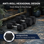 Hex Dumbbell Pairs