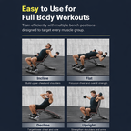 Adjustable Foldable Weight Bench