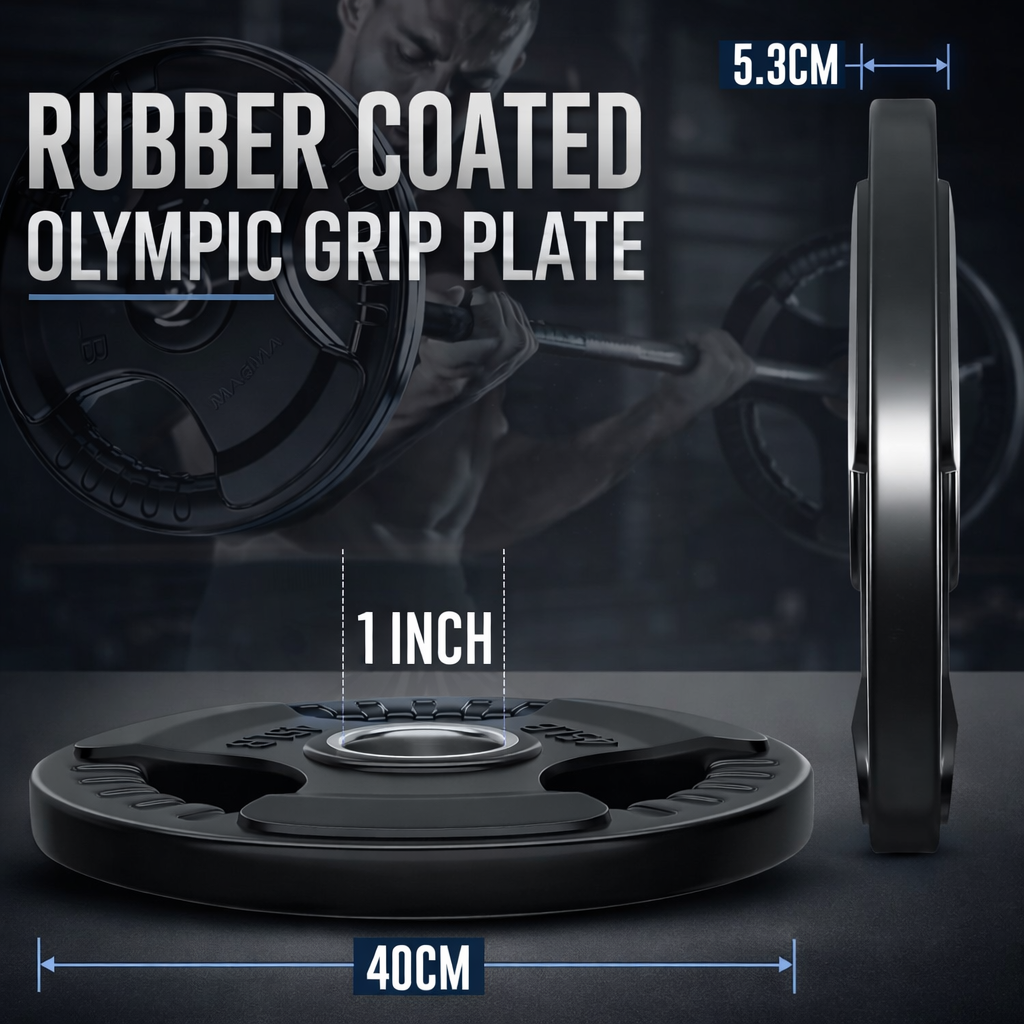 1" Standard Tri-Grip Weight Plates