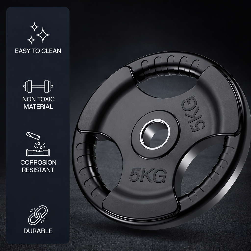 1" Standard Tri-Grip Weight Plates