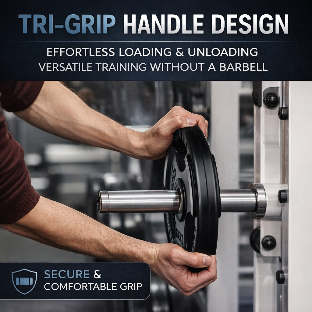 1" Standard Tri-Grip Weight Plates