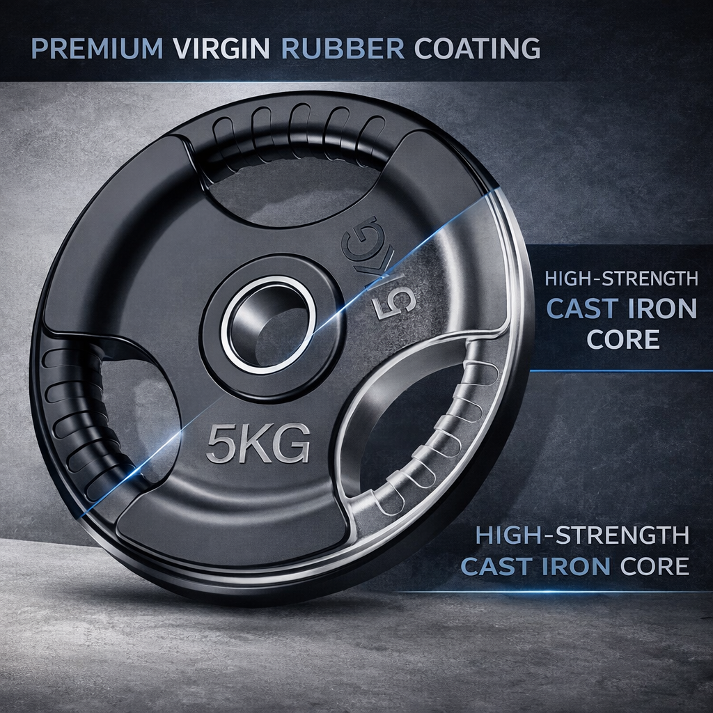 1" Standard Tri-Grip Weight Plates