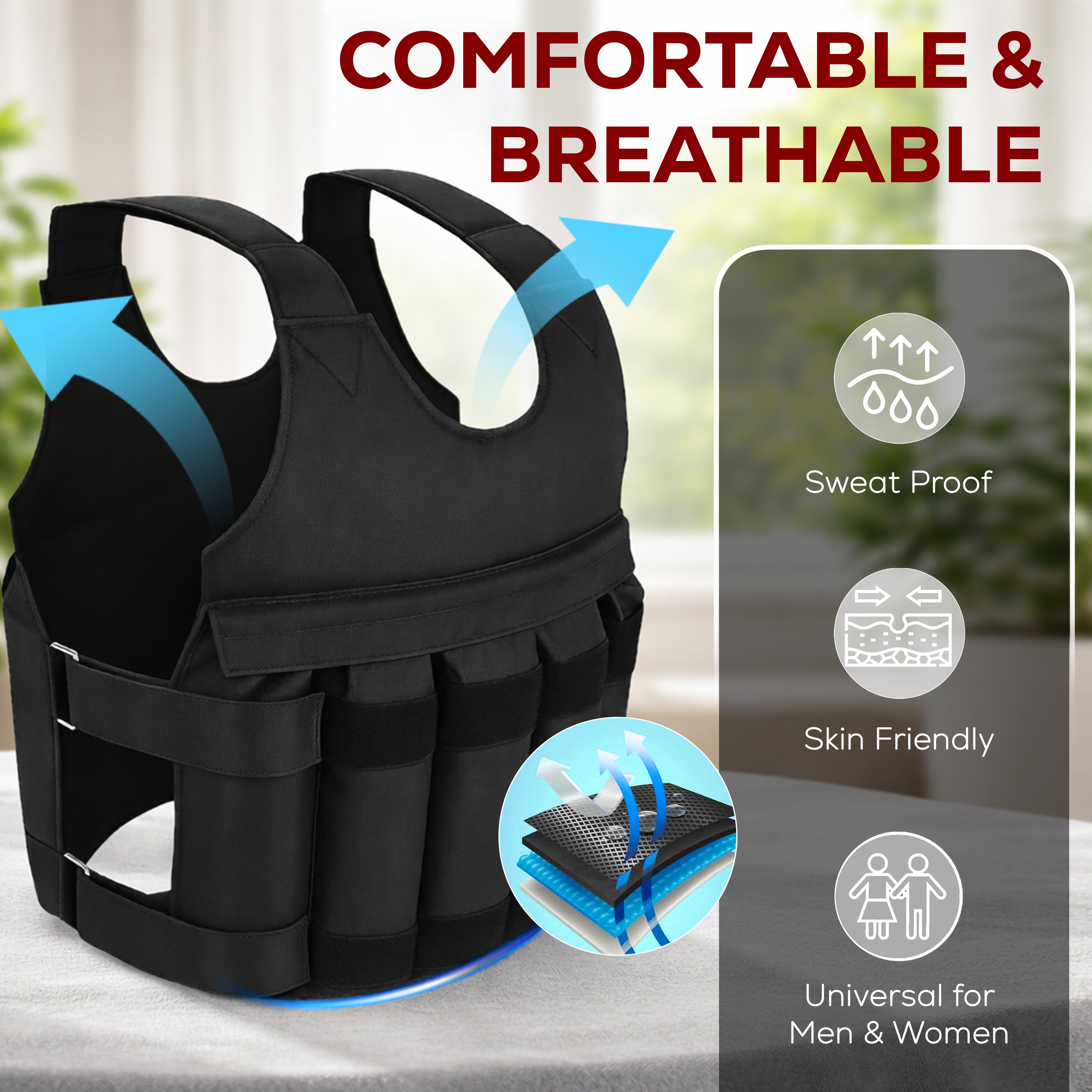 Adjustable Weighted Vest