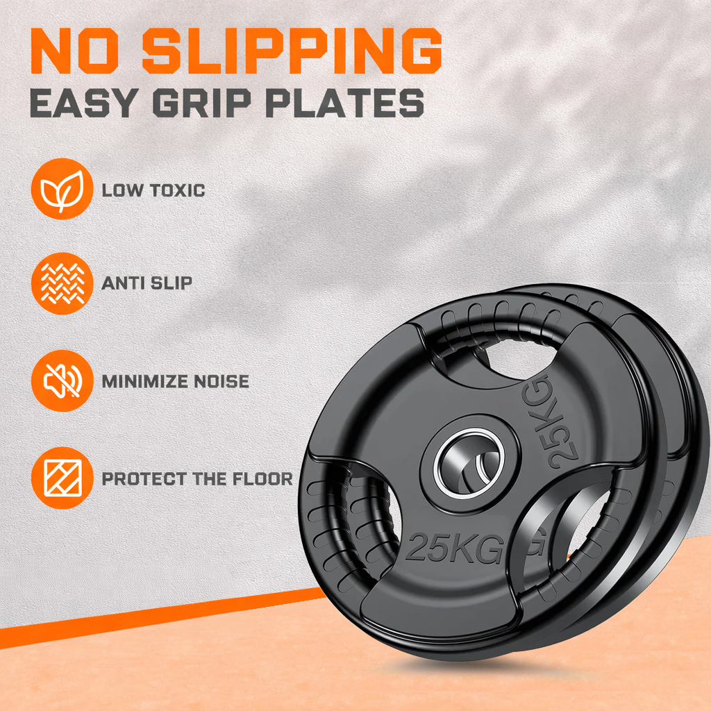 2" Olympic Tri-Grip Weight Plates