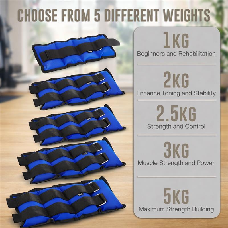 Adjustable Ankle & Wrist Weights